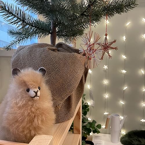 Miniatura 3 de Animal de peluche de llama - Juguete de alpaca para bebé supersuave y esponjoso (6 pulgadas, mezcla) - Animales de peluche y peluches hechos a mano