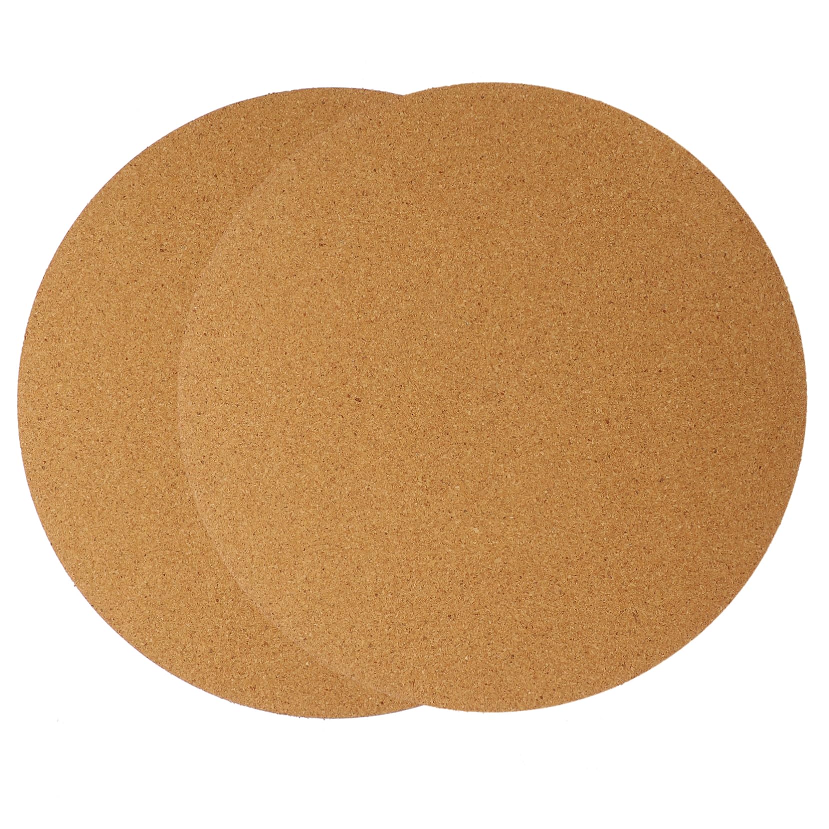 Toddmomy 2pcs Record Mat Record Player Turntable Vinyl Record Protective Pad Absorbent Mat for Record Anti-static Record Pad Record Protective Mat Home Recorder Mat Cork
