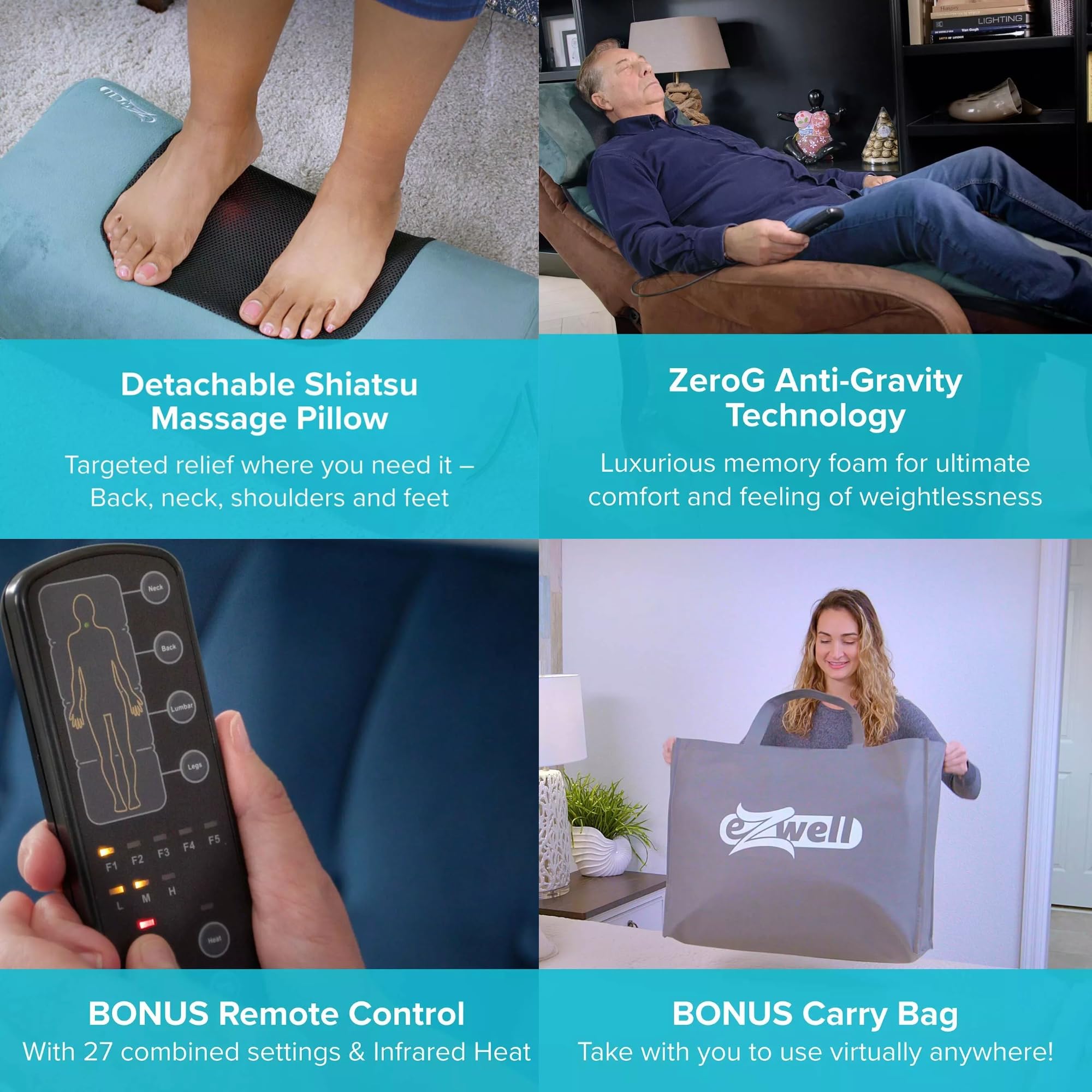 Amazon.com: eZwell - XL Remedy Massage System : Health & Household Amazon.com: eZwell - XL Remedy Massage System : Health & Household