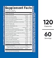 Vista 2 de Nutricost Multivitamínico con probióticos 120 cápsulas vegetarianas - Repleto de vitaminas y minerales