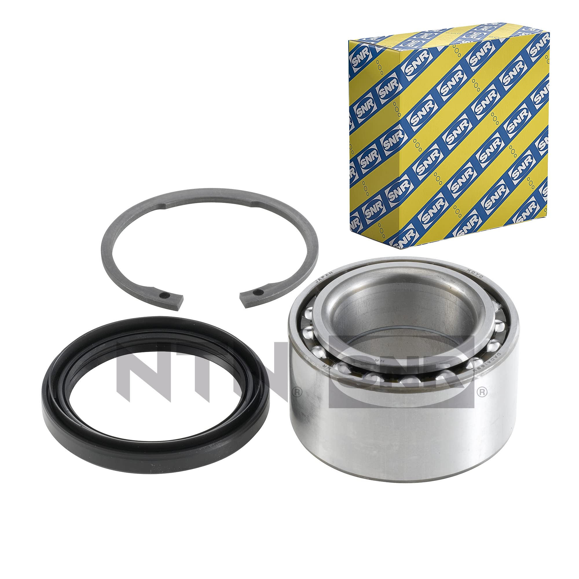 SNR Kit Cuscinetto Ruota Posteriore R14077 Per Asse Anteriore, Coppia Serraggio 450Nm, Peso 985g - 2