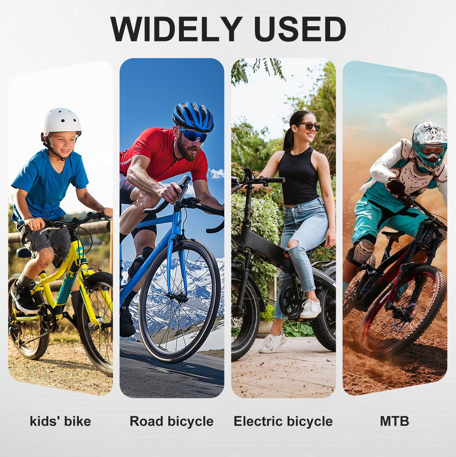 Centrador de Ruedas Para Bicicleta, para Llantas de 16" a27.5, Giro de 360°, Ajuste de ancho 95–130mm, compatible con discos de freno de 140-180mm para Bicicleta de Montaña/Carretera/Taller