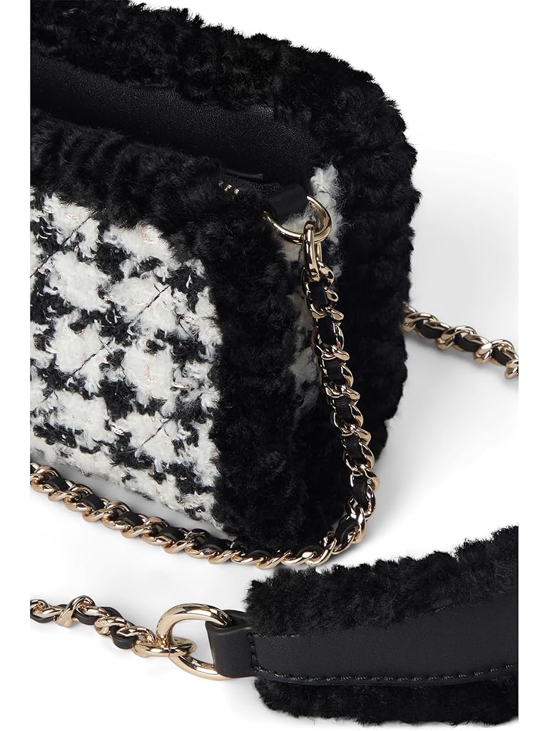 Black GUESS Cristi Top Zip Crossbody