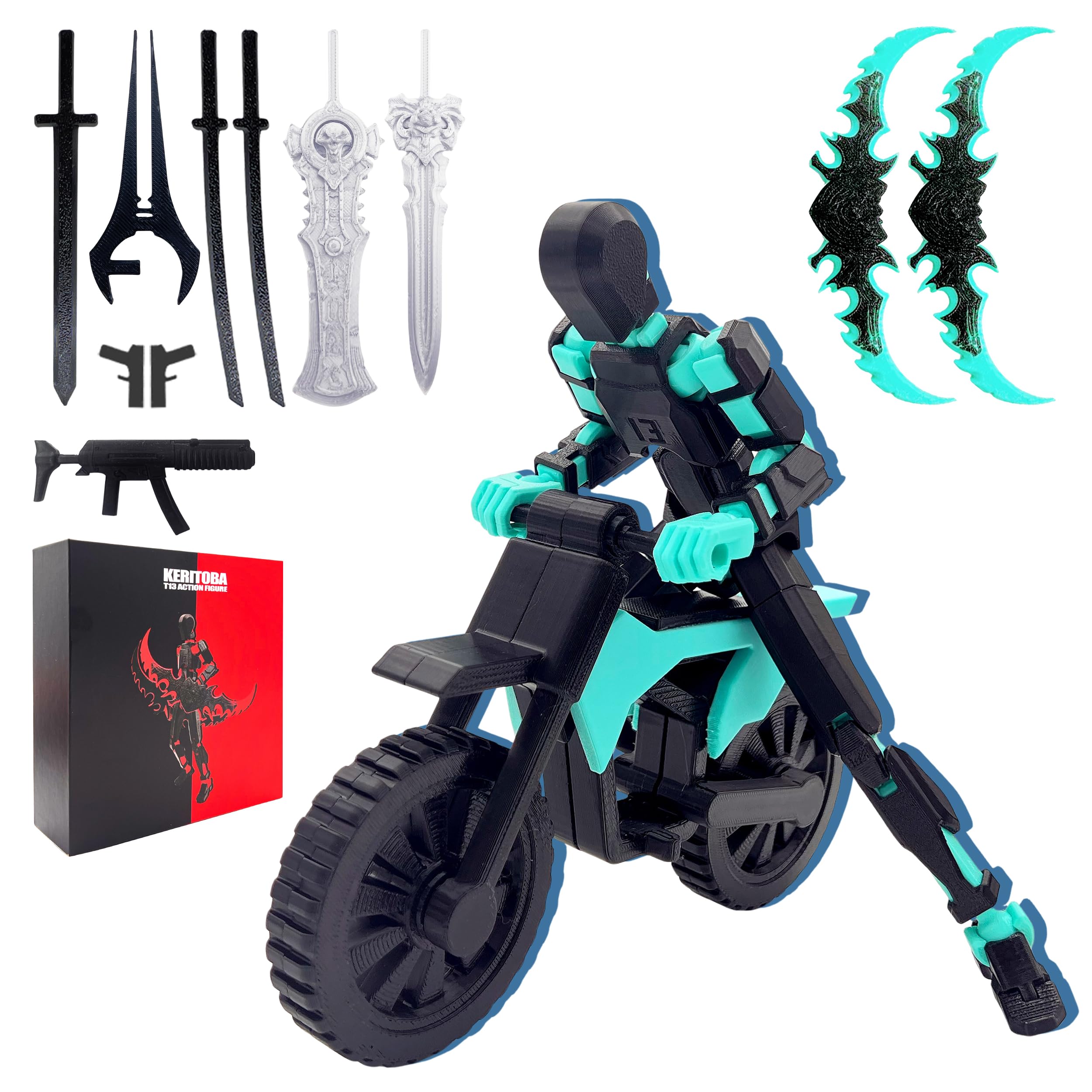 KERITOBA Assembly Completed T13 Action Figure Set