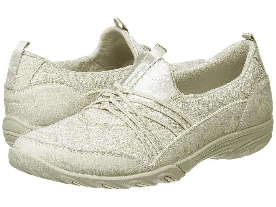 

SKECHERS Empress - Wide-Awake (Natural) Women's Slip on Shoes, Beige