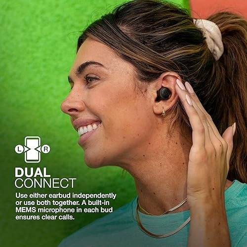 Miniatura 4 de JLab Go Air Pop True Auriculares inalámbricos Bluetooth + funda de carga, edición limitada, azul marino, conexión dual, resistencia al sudor IPX4,
