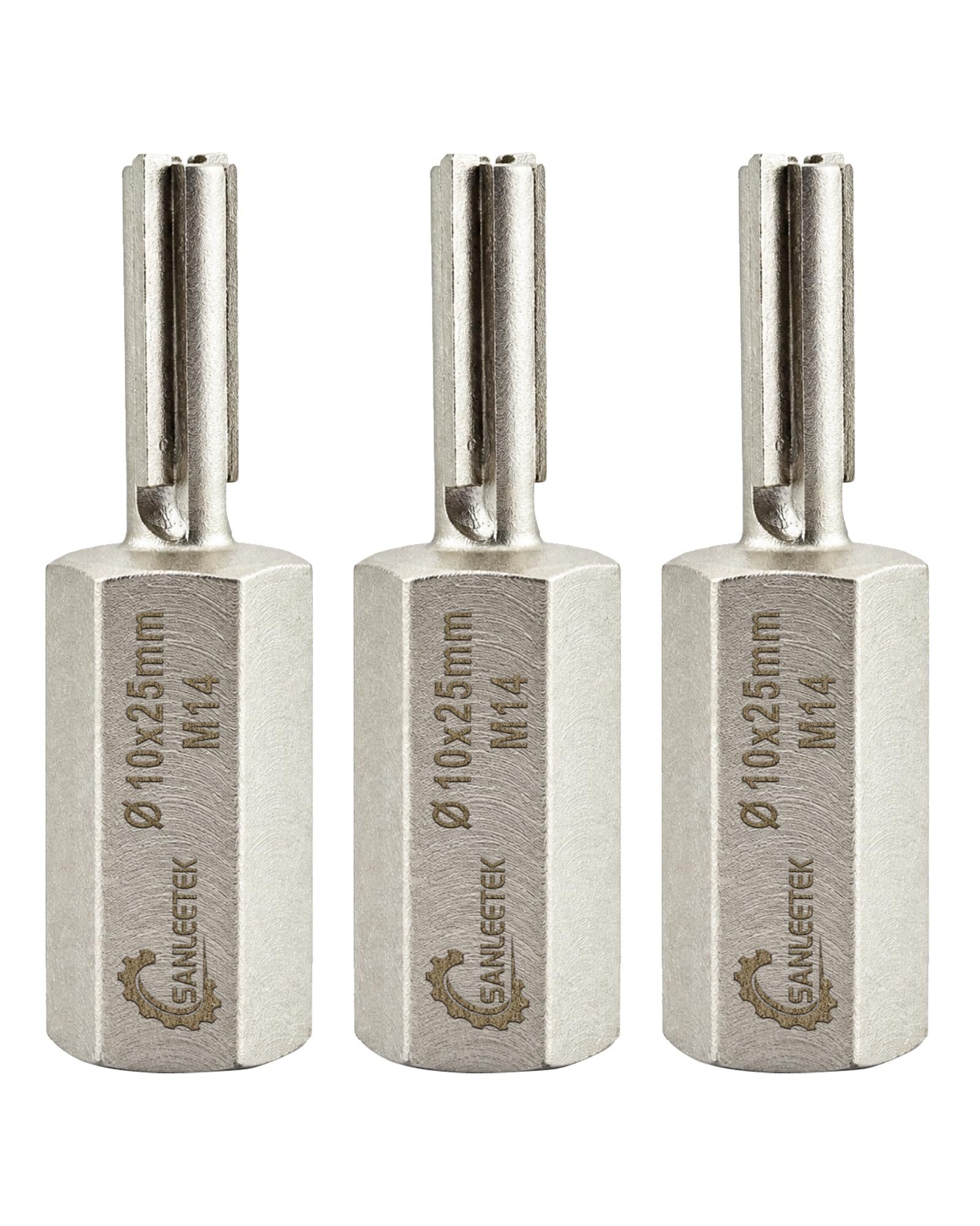 Fresa para juntas de metal duro, 10 x 25 mm, carburo duro, mortero, broca de gancho para remoción de mortero y juntas, juntas de ladrillo, mampostería, piedra, ladrillo, rosca M14 para