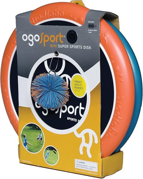 Schildkröt Ogo Sport Set, 2 Disques Souples Ogo Ø29cm, 1 Balle, Taille Standard, Le Classique Jeu Populaire - 4