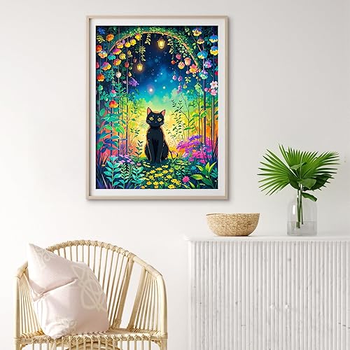 Miniatura 10 de SANYUN Juego de 2 kits de pintura de diamantes de mariposa, kits de arte de diamantes para adultos principiantes, pintura de polilla lunar por