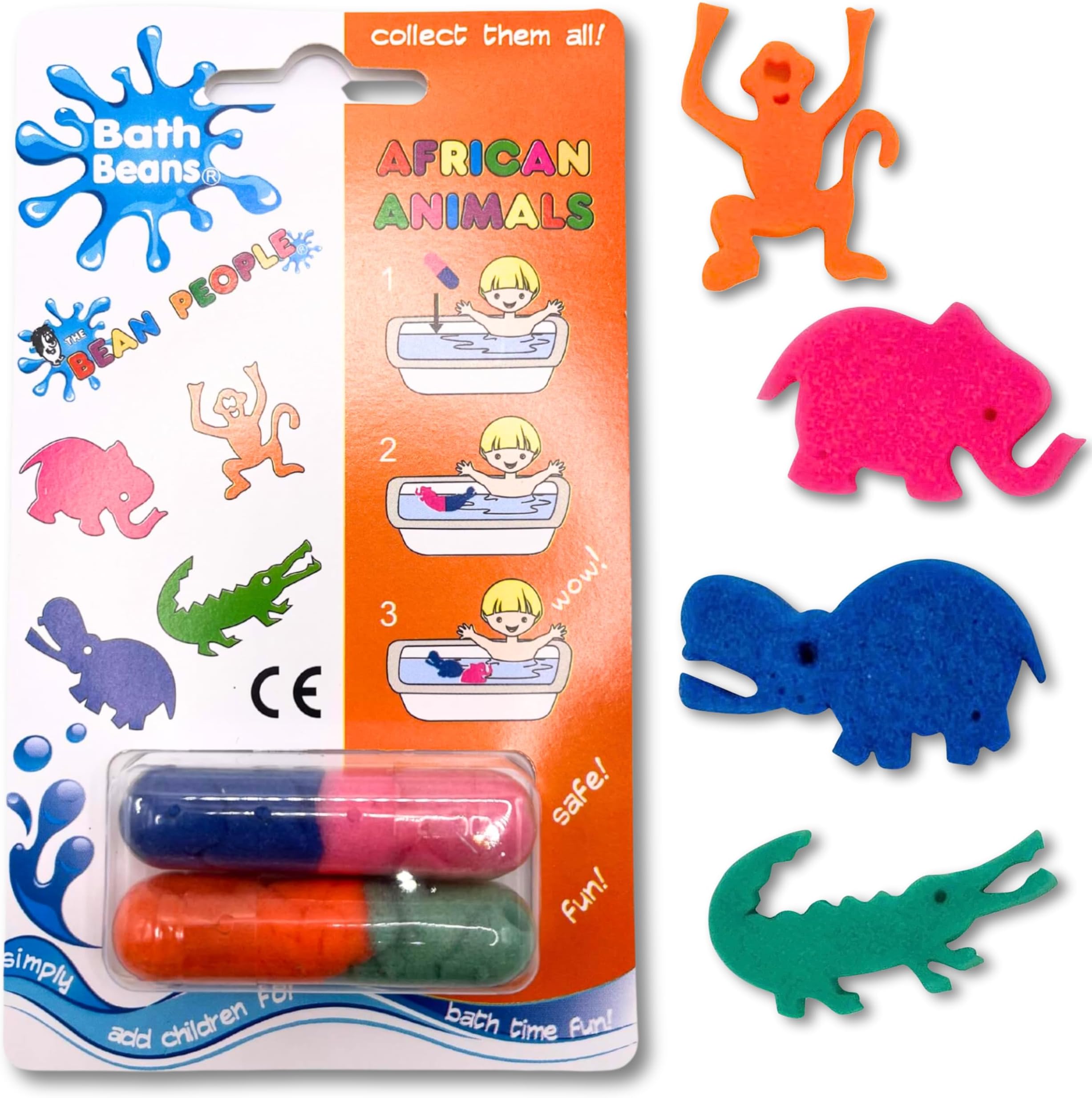 Bean People Variation (African Animals)