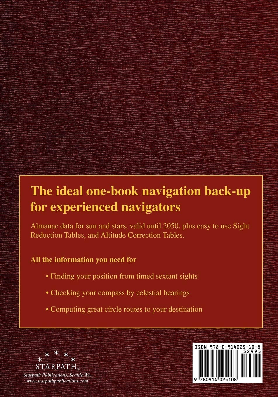 Long Term Almanac 2000-2050: For the Sun and Selected Stars with Concise Sight Reduction Tables, 2nd Edition