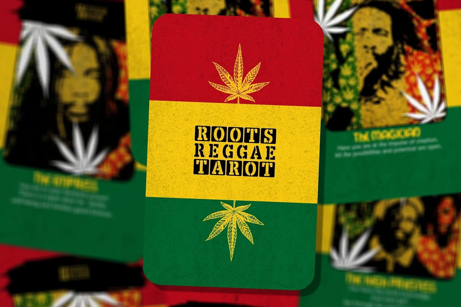 Ibiza Tarot Roots Reggae Tarot - Major Arcana Cards | Fortune Telling Tarot Cards Deck for Beginners | Authentic Tarot Experience - Set of 22 Cards