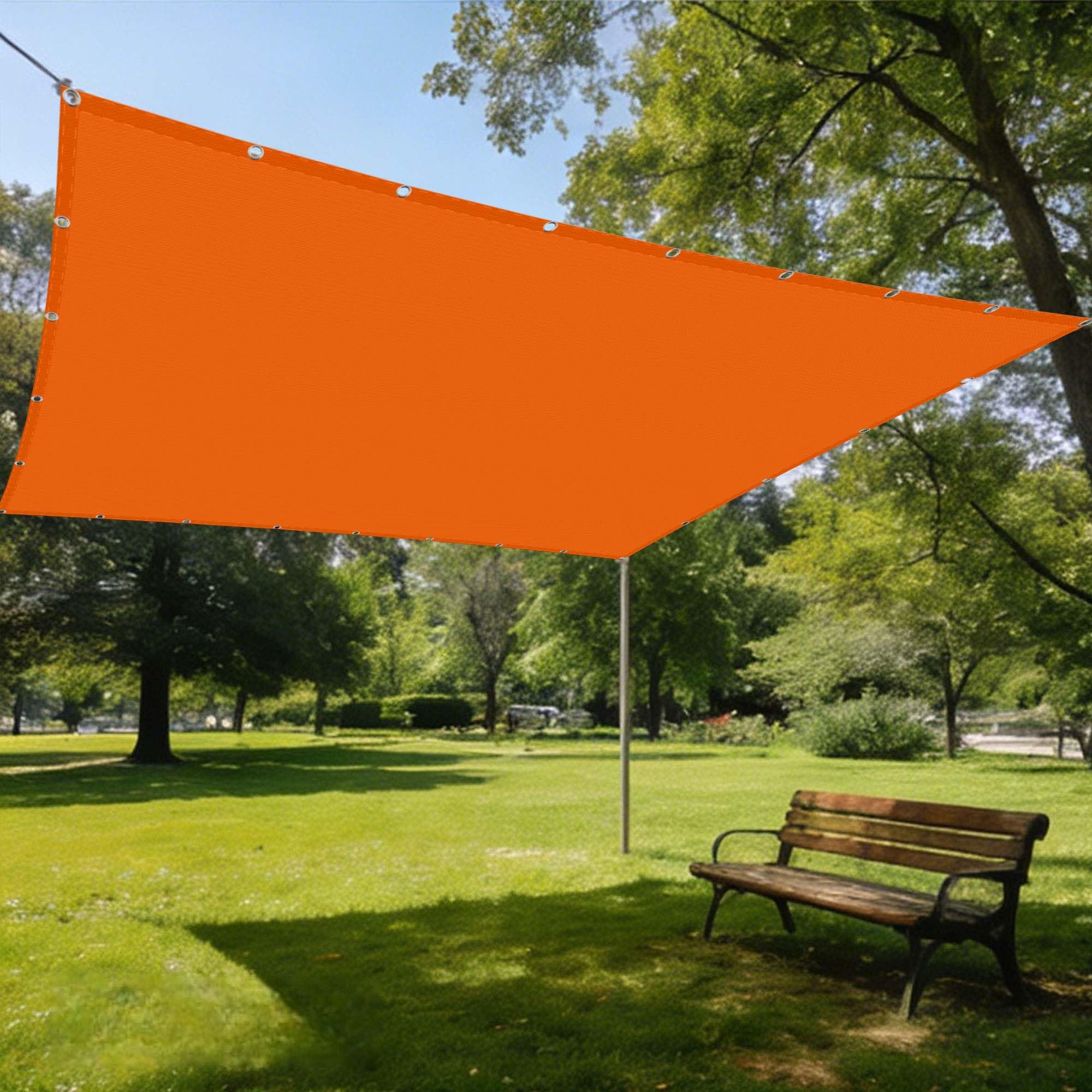 Voile d'ombrage imperméable 3.5x3.8 anti-UV pour supprimer les poches d'eau
