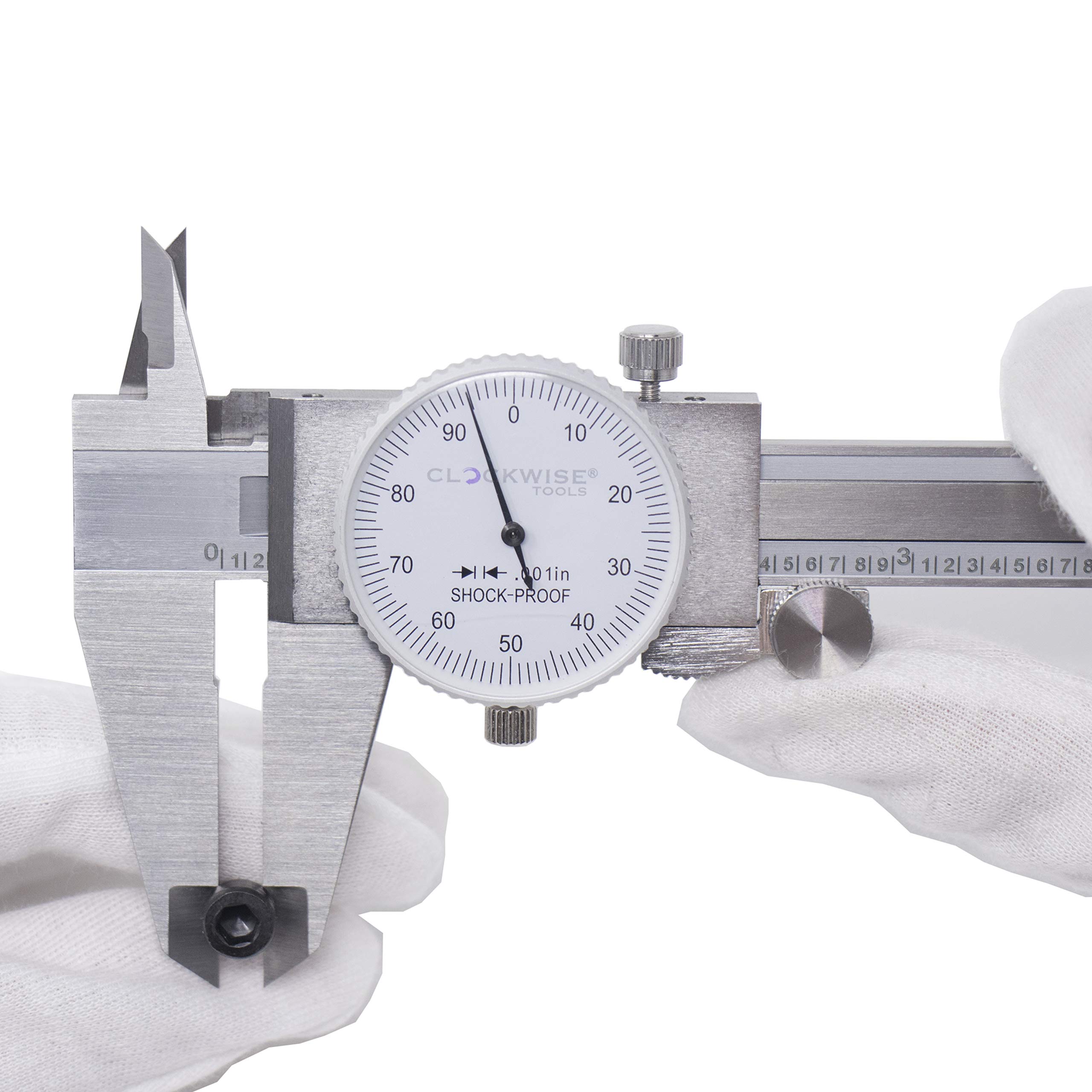 Dial Caliper - 0-8 Inch Stainless Steel -4