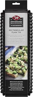 Tala Performance 35.5cm x 12.5cm Fluted Tart Tin, Professional Gauge Carbon Steel with Eclipse Premium Non-Stick Coating, Perfect for savoury or sweet tarts, flans, quiches, or desserts