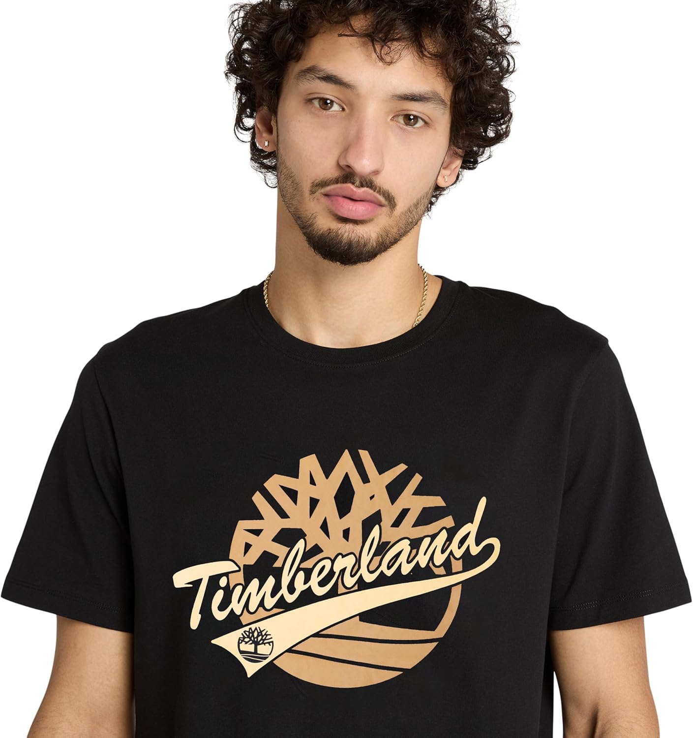 Timberland Mens Brand Carrier Front Graphic T-Shirt - Image 4