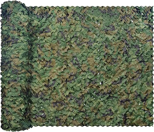 GRVCN Red de camuflaje de camuflaje, rollo a granel, redes de malla para cazar, disparar a ciegas, decoraciones de fiesta temática militar