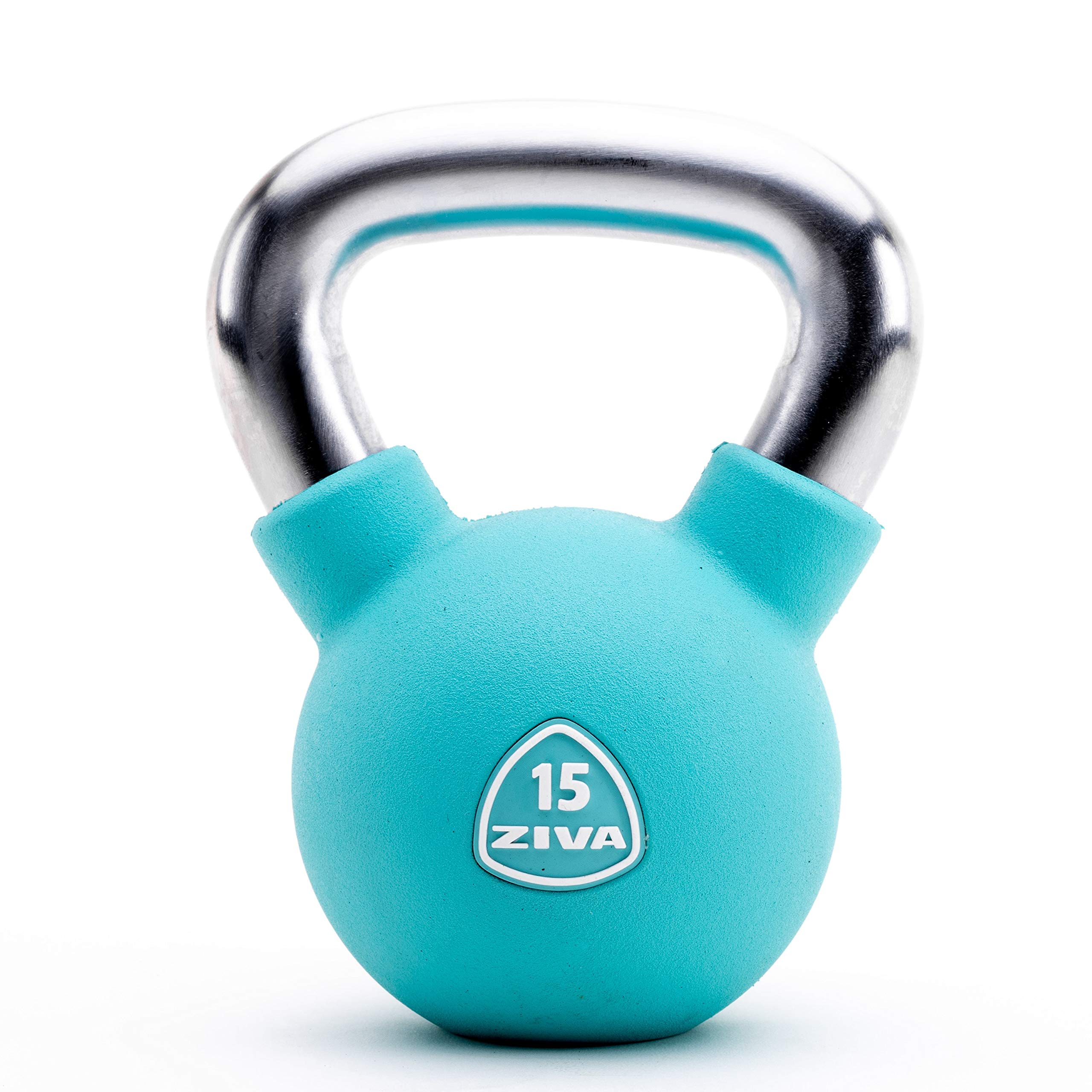 Ziva Rpu Kettlebell Weight Premium Hard Wearing Rubber Urethane
