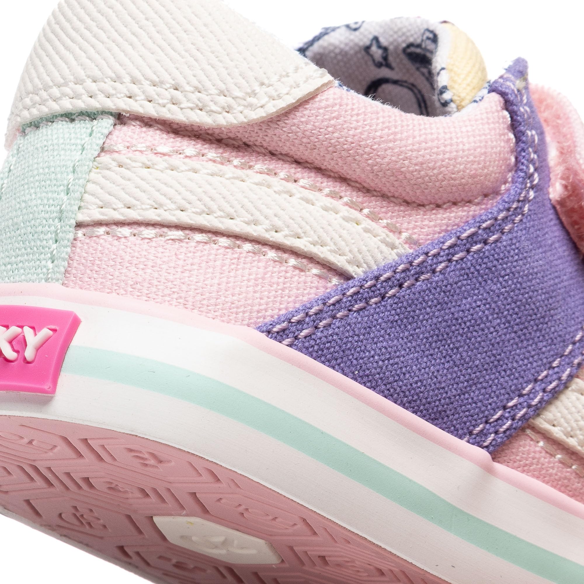 Zapatillas de Lona Barefoot para Bebé Niña Pablosky Goma 984670