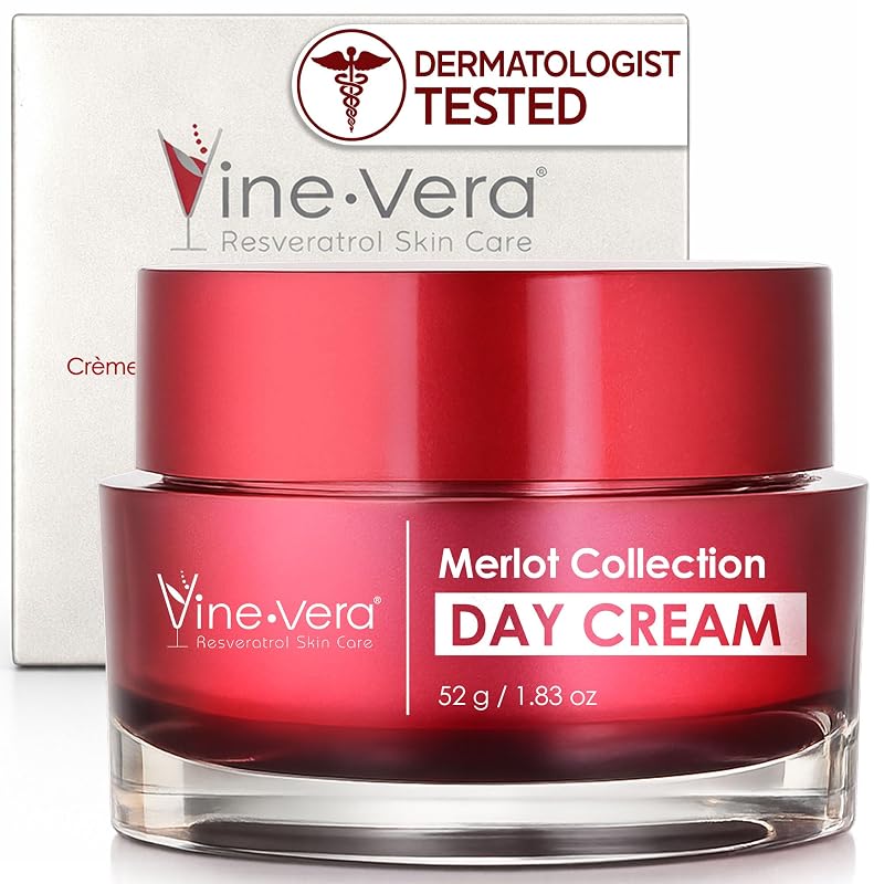 Vine Vera Merlot Creme Diurno com Manteiga de Karité e Proteína de Aveia, 52 g