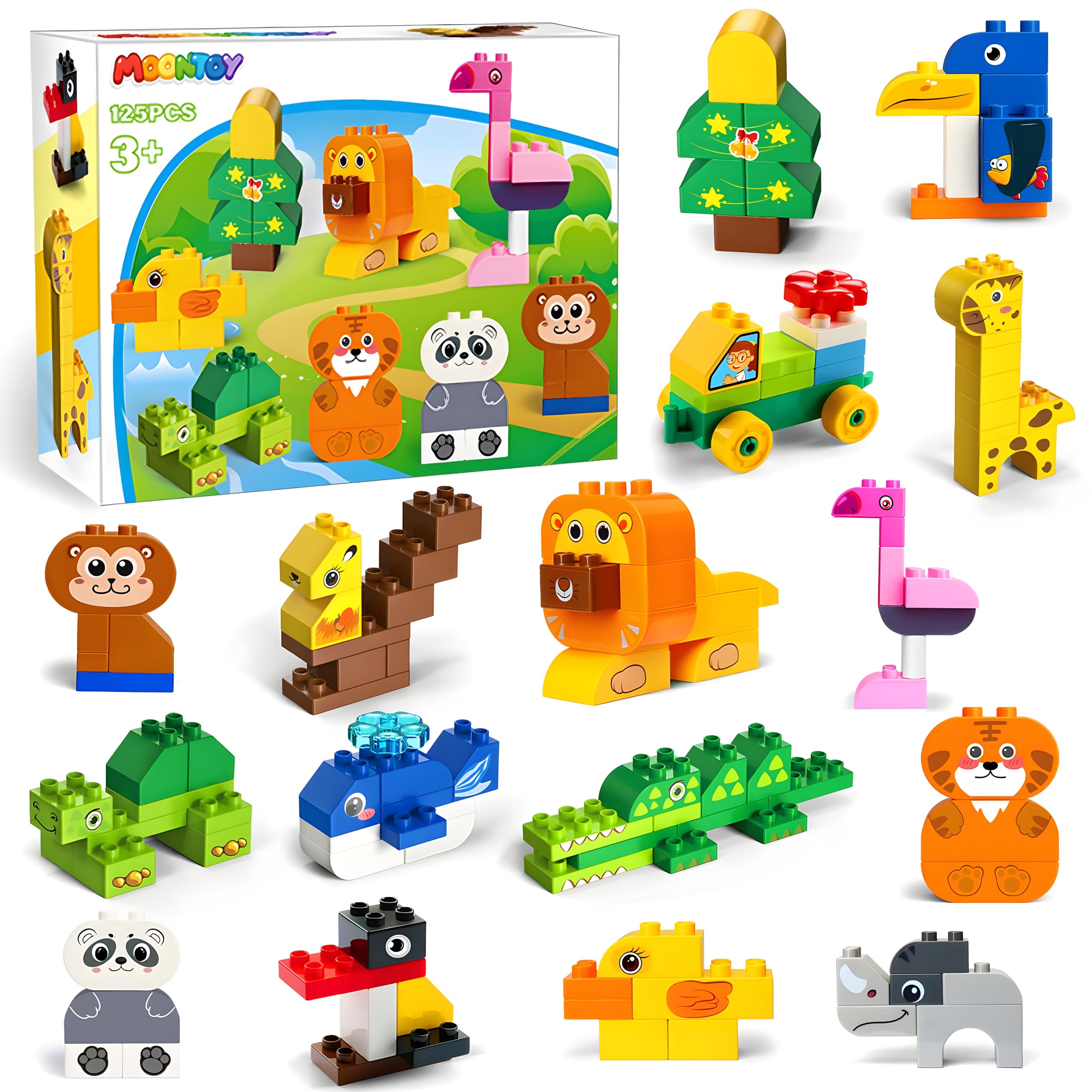 WOMA C0632 Insect World, set di blocchi di costruzione 8 tipi