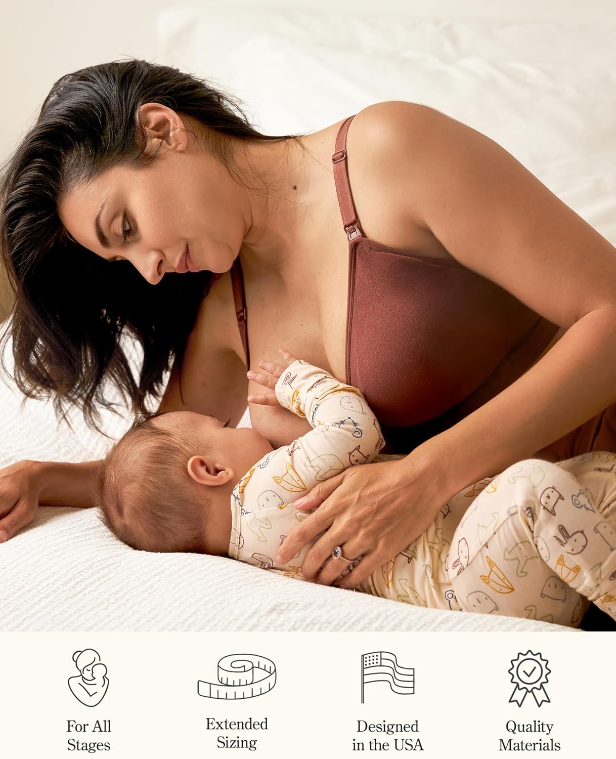 Kindred Bravely Sublime Seamless Nursing Bra | Wireless Maternity & Postpartum Bra - Image 6