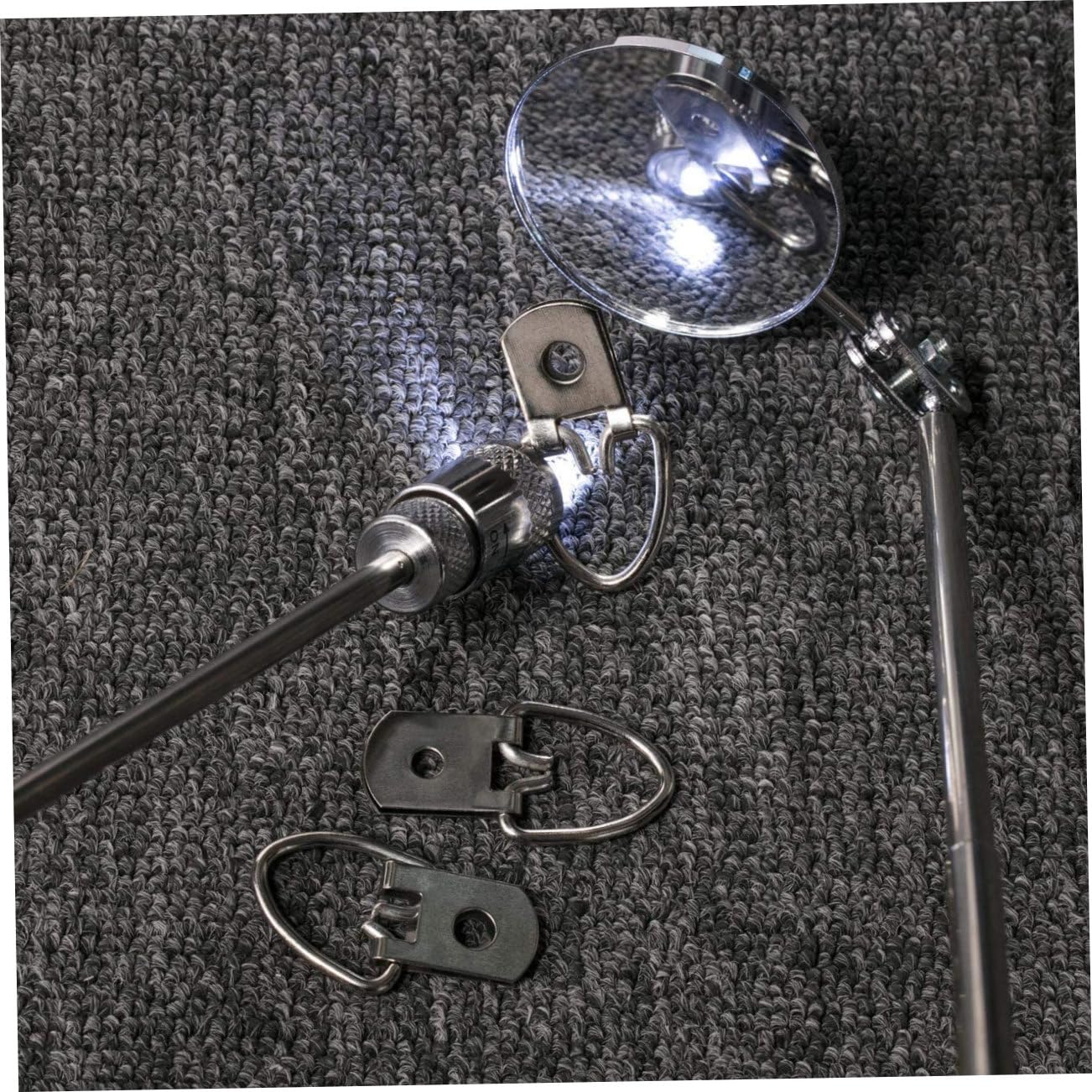 ARTIBETTER 4 Uds Herramientas Magnéticas Telescópicas Para Recogida Suministro De Reparación Palo Magnético Telescópico Suministros De Reparación Espejo De Inspección Giratorio