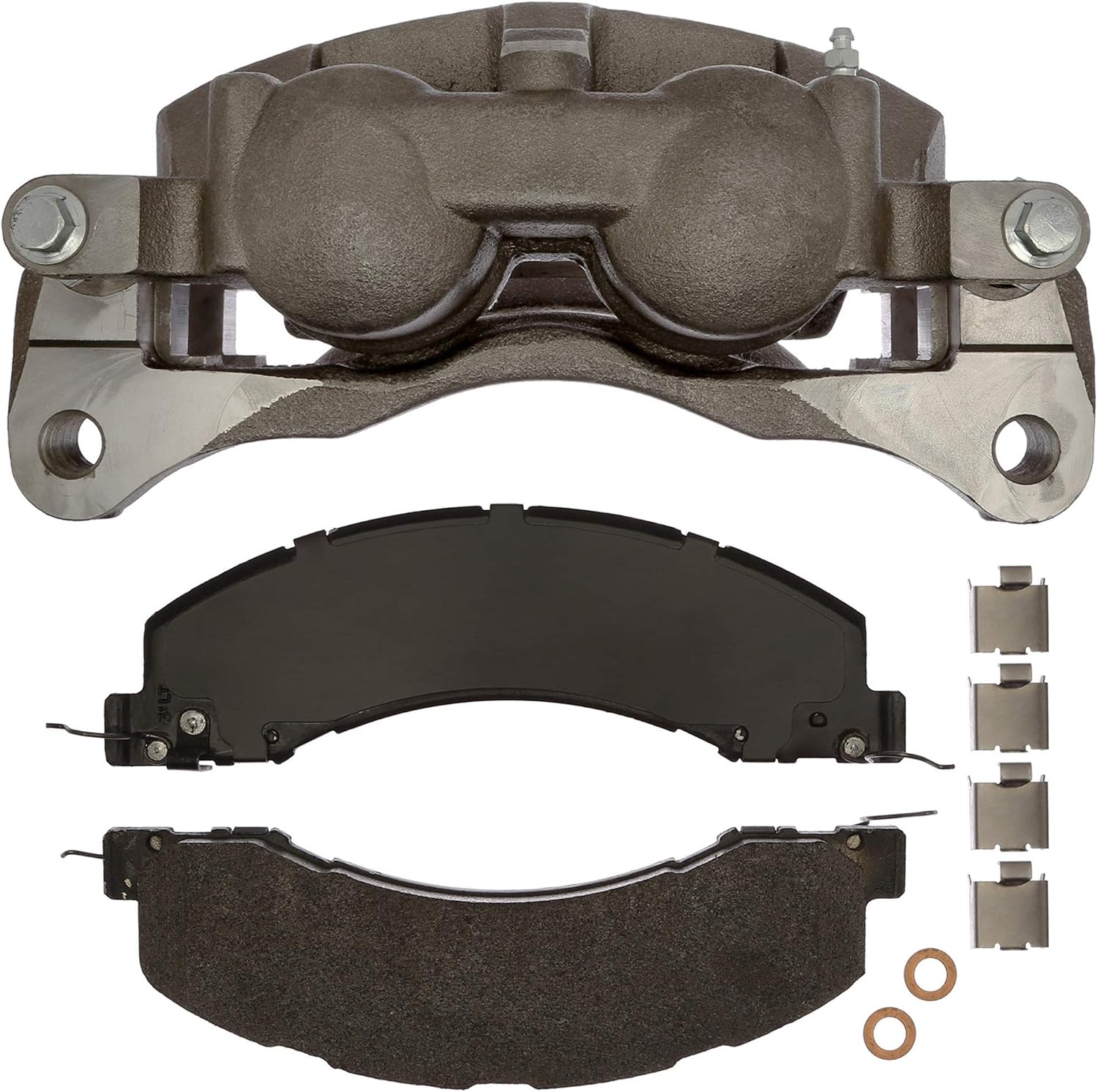 ACDelco Professional 18R12600 (19338627) Driver Side Disc Brake Caliper Assembly with Semi-Metallic Pads (Loaded Non-Coated)