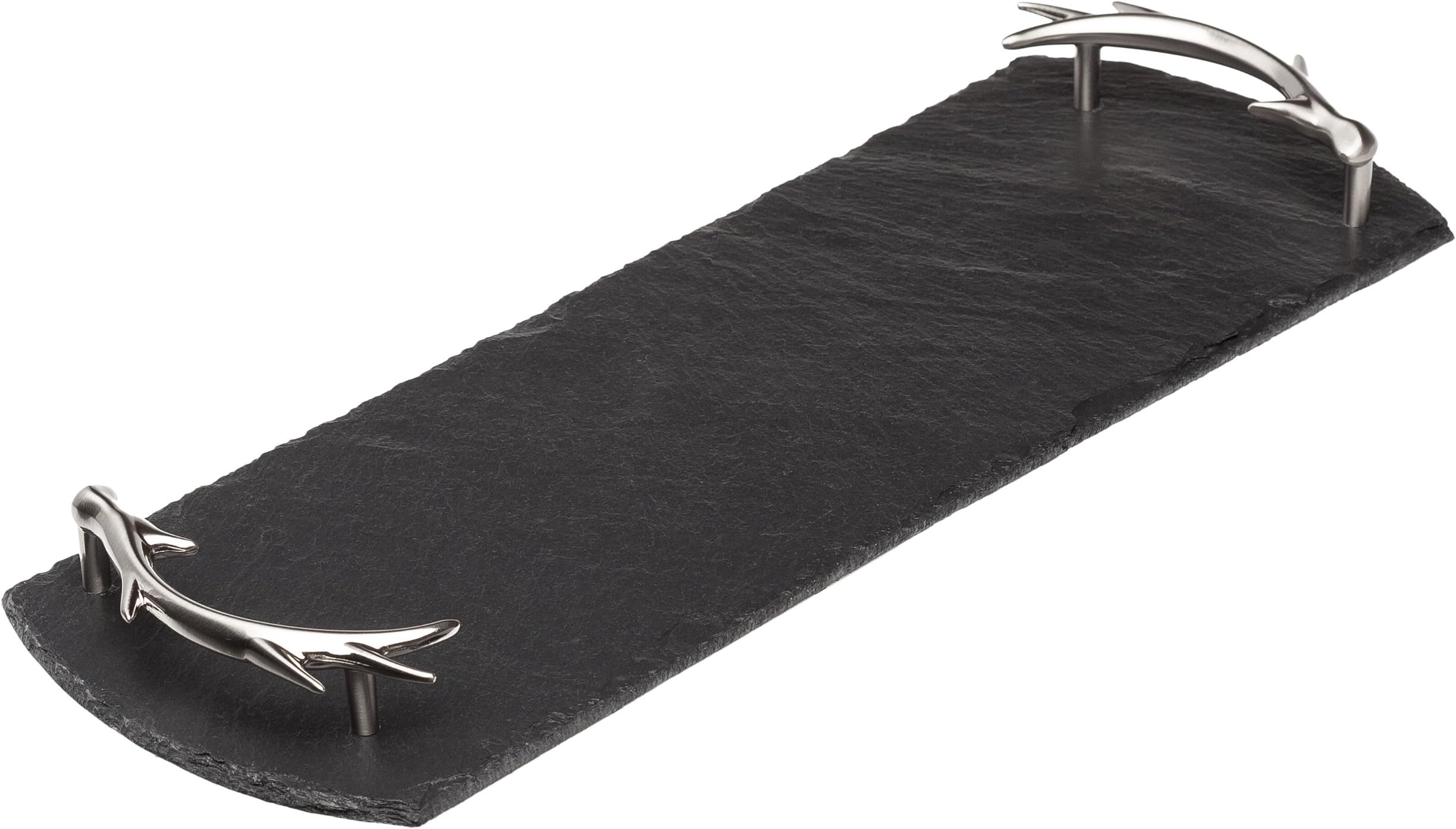 The Just Slate CompanySmall Serving Tray with Antler Handles