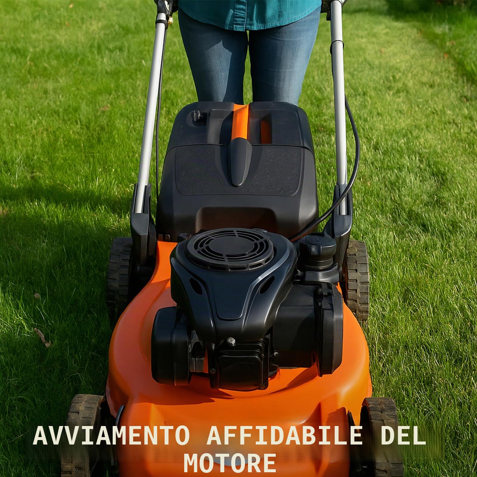Poweka 497680 Avviamento a Strappo di Ricambio Compatibile con Briggs & Stratton 497680 Oregon 31-068 Rotary 12368