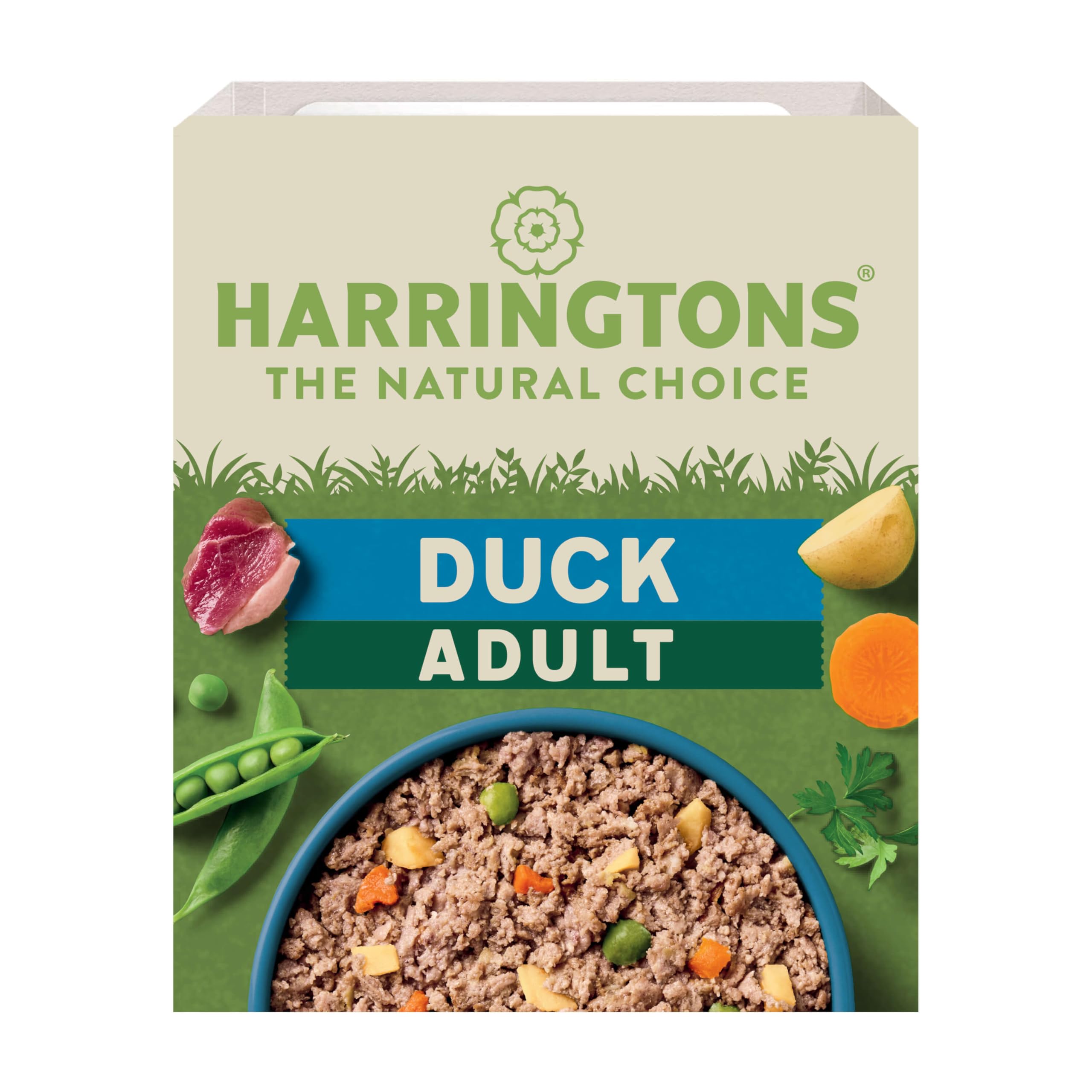 Complete Wet Tray Grain Free Hypoallergenic Adult Dog Food Duck & Potato 8x400g - Made with All Natural Ingredients