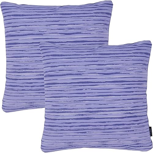 Miniatura 10 de Juego de 2 fundas de almohada de algodón de diseño bohemio de 18 x 18 pulgadas, decoración moderna de granja y bohemio para sala de estar,