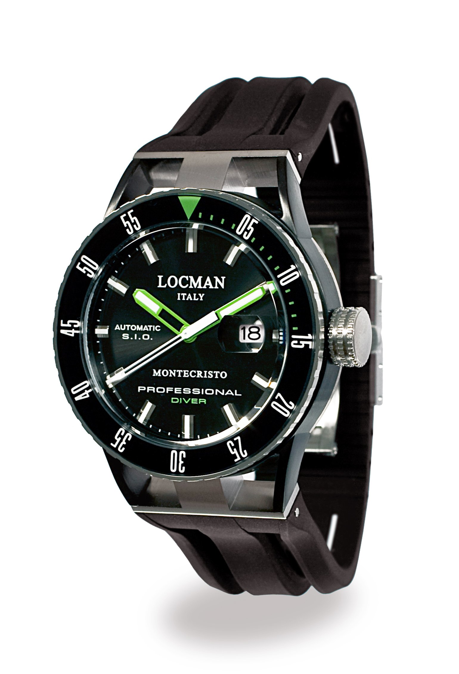 Locman professional self winding diver Locman Montecristo Italy 