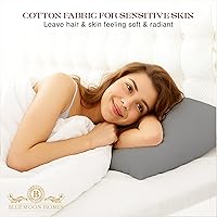 Vista 32 de 100% Cotton Pillow Covers for Queen/Standard Size Pillows - Set of 2 Sateen Pillowcases - Egyptian Cotton Pillow Cases with Long Staple Cotton for