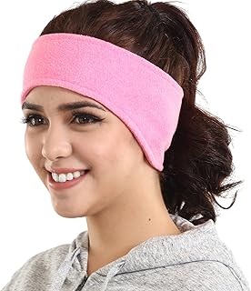 Ear Warmer Headband - Winter Fleece Ear Cover for Men & Women - Warm & Cozy Cold Weather Ear Muffs for Running & Cycling