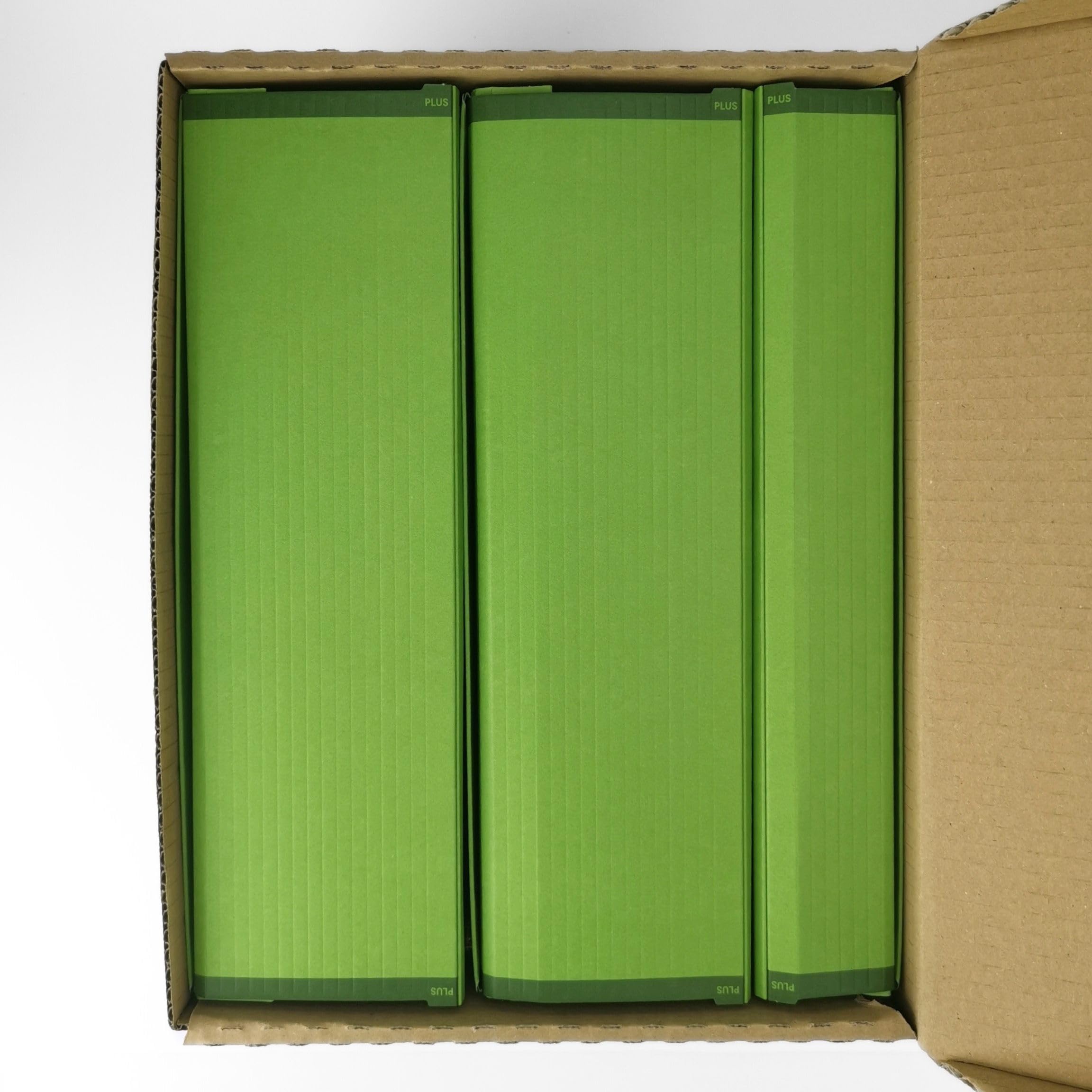 D.RECT ARCHEO Archiving Set with Storage Box and 3 Pastel Zero Max Adjustable Binders Archive Box, Eco-Friendly Office & Home Organizer 250x340x260 mm Green - Image 2