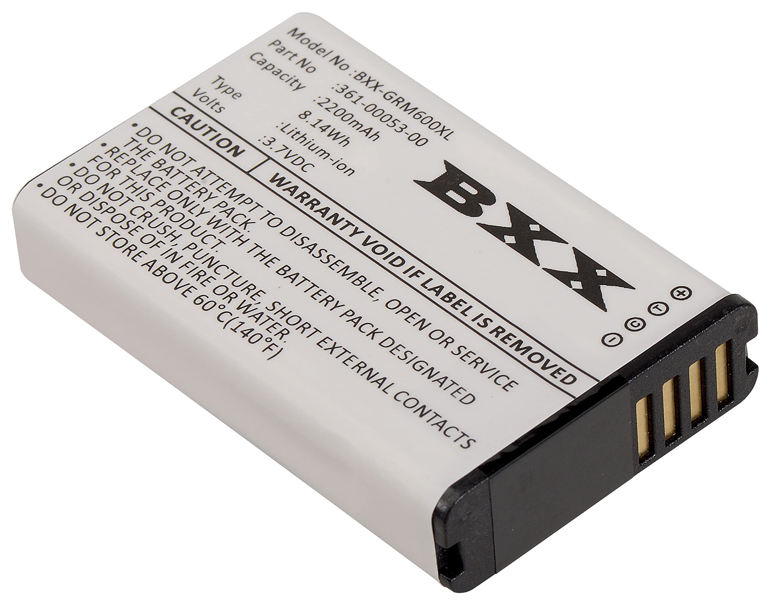 BXX Replacement Battery for Garmin 010-11599-00, 010-11654-03, 361-00053-00, 361-00053-04, Montana 600, Montana 600T, Montana 600t Camo, Montana 650, 650T, 680, 680T, Monterra 2200mAh 3.7V