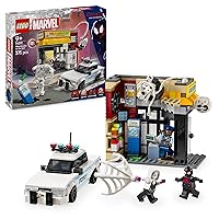 LEGO | Marvel Spider-Verse: Miles Morales Contro la Macchia - Set da Supereroi con Edificio