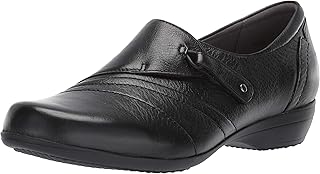 Dansko Women's Franny Wide Monk-Strap Loafer, Black Milled Nappa, 39 W EU (8.5-9 US) Price In India