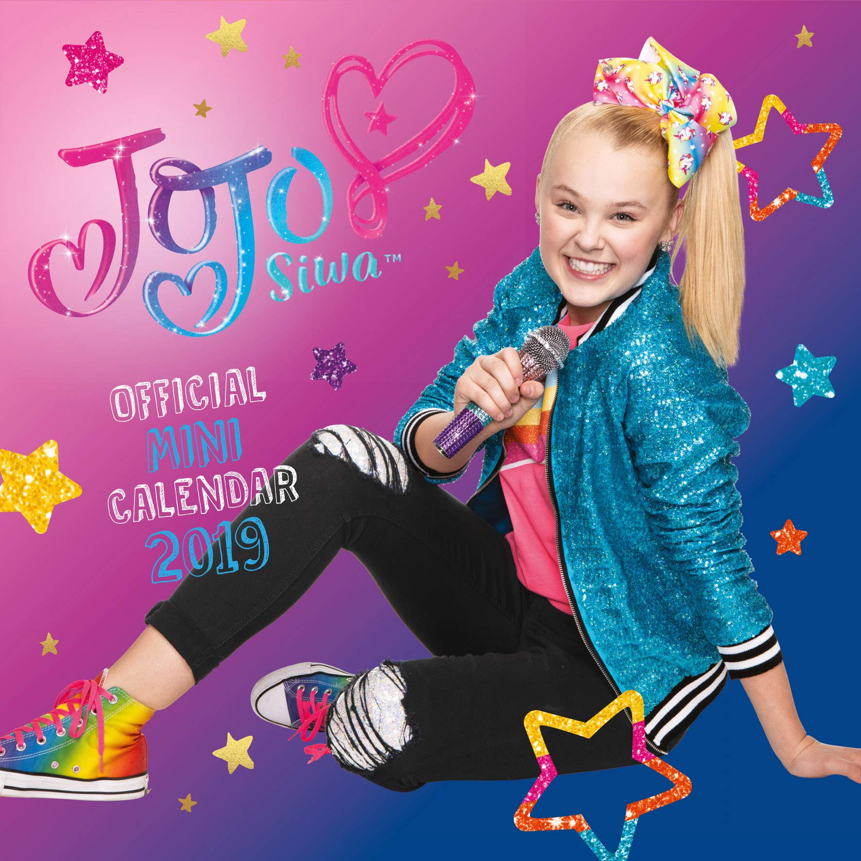 Jojo Siwa Mini Official 2019 Calendar - Mini Wall Calendar F