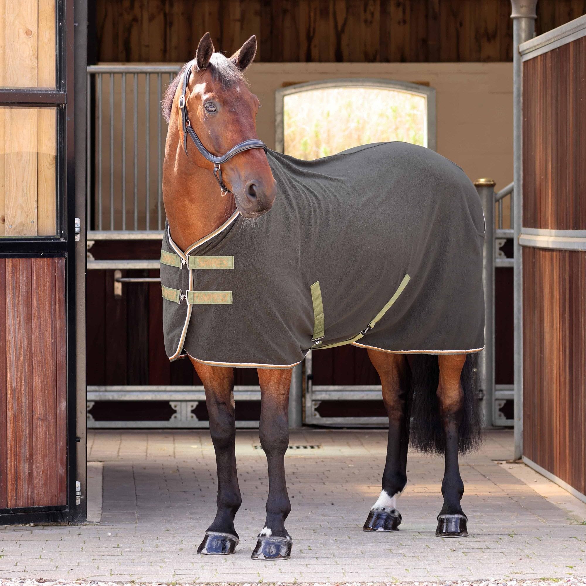 Shires Tempest Original Fleece Rug - Khaki 5ft9