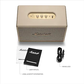 Amazon.com: Marshall Woburn III Bluetooth Home Speaker