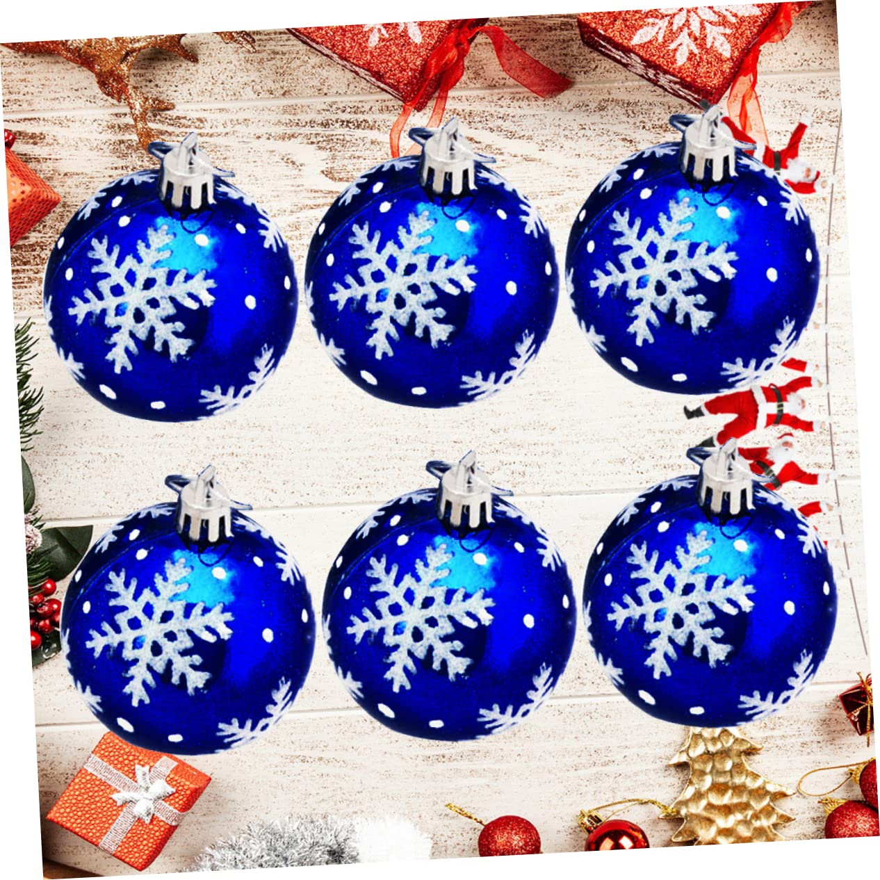 TOPBATHY 30 STK Weihnachtliche Hängende Anhänger Christbaumschmuck Weihnachtsschmuck Kugeln Weihnachtskugel Girlande Bruchsichere Weihnachtskugel Weihnachtsbaum-hängekugel Weihnachtskugeln