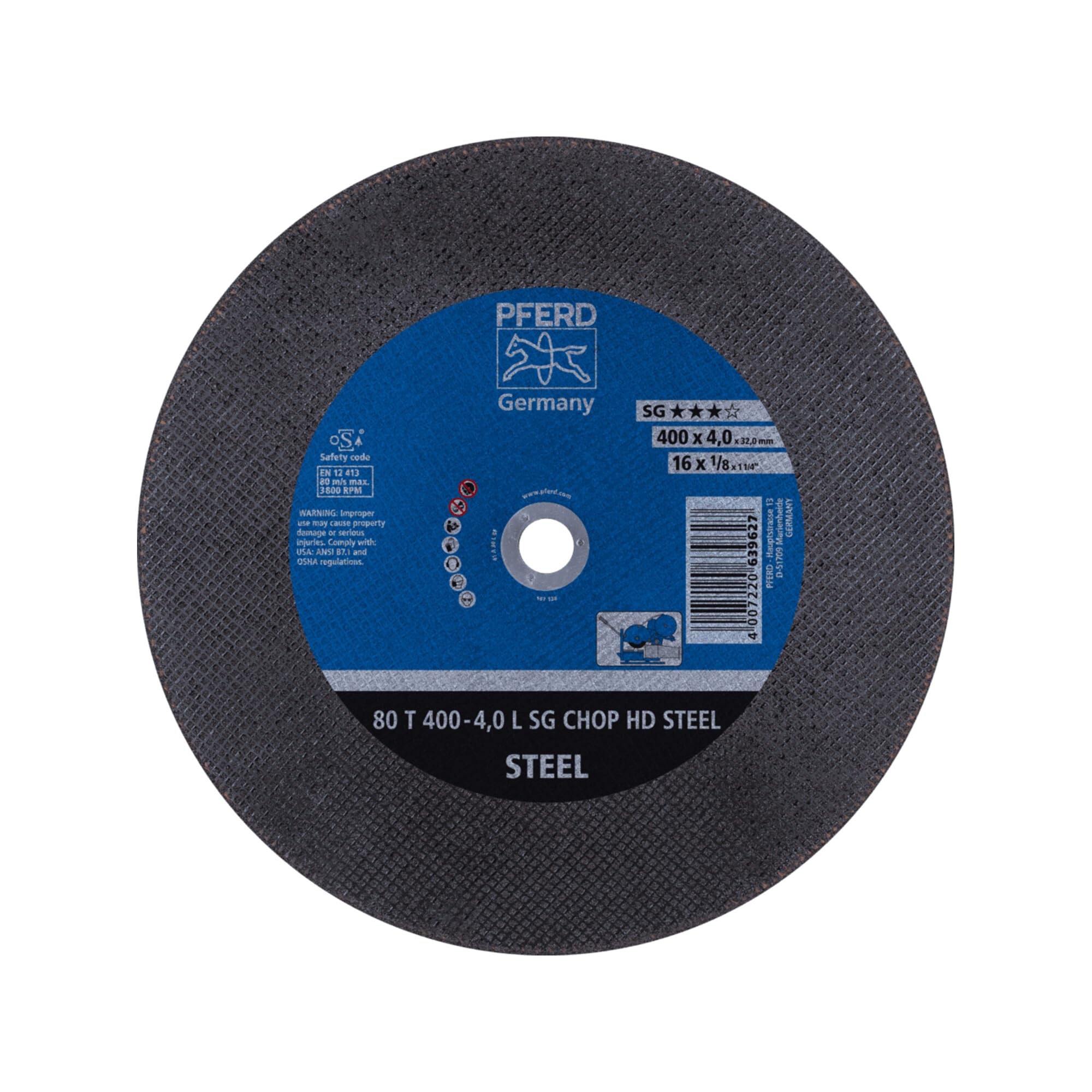 Disque à tronçonner pour métal Faithfull 300mm pour restaurer vos grilles