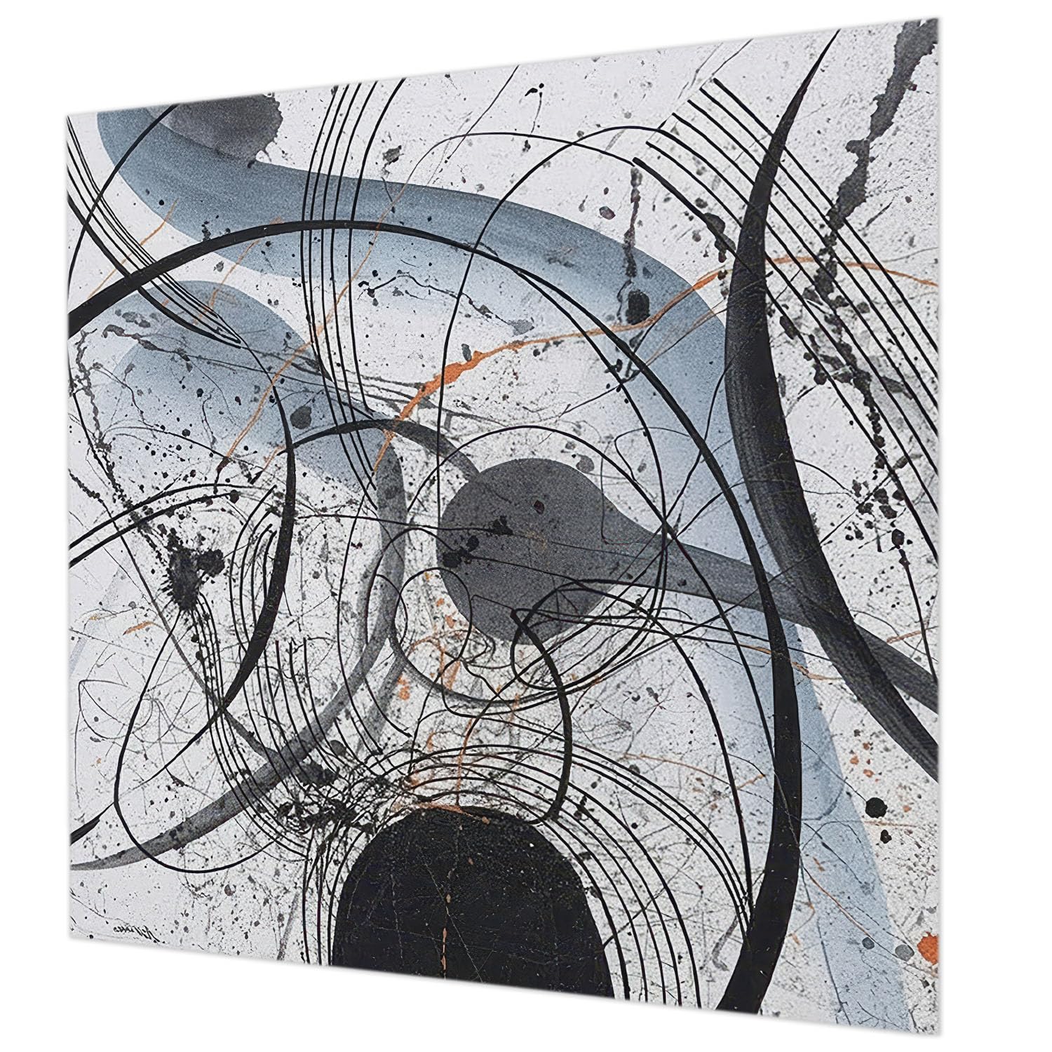 Papier peint abstraction expressive Tulup déco murale 250x250 cm lavable pour chambre