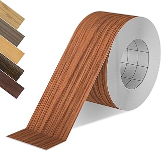 Wood Grain Repair Tape, 2.4 inch X 15ft Self Adhesive Red Oak Grain Repair Patch for Tables, Chairs, Baseboards, Doors, Windows, Floors, Handicraft DIY.