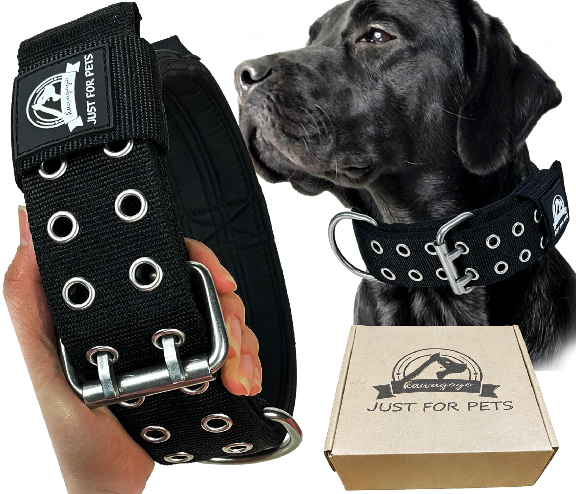 Heavy Duty Dog Collar for Large Dogs