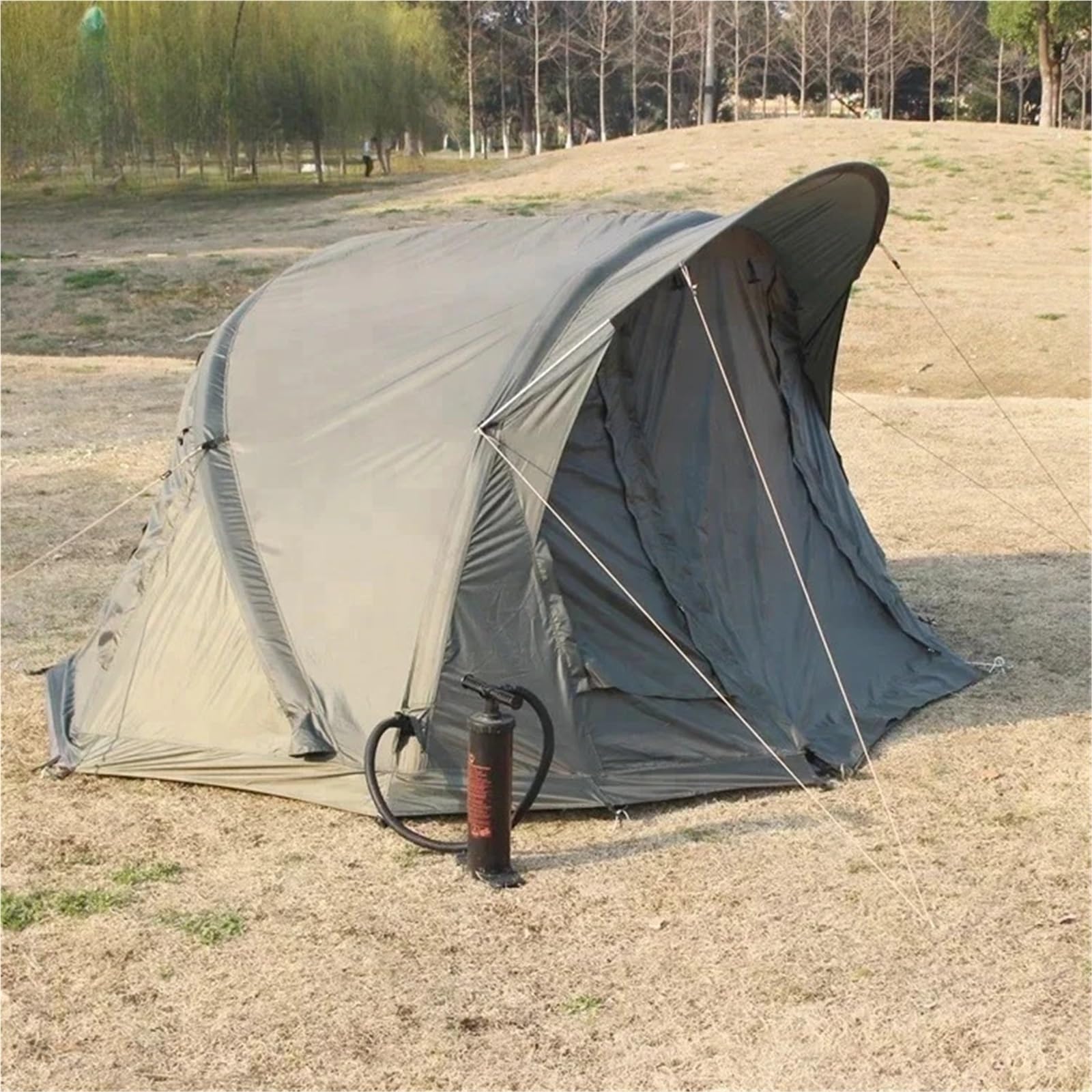 Tente De Camping Abri de pêche sur Glace avec auvent, Bivouac extérieur for la à Carpe