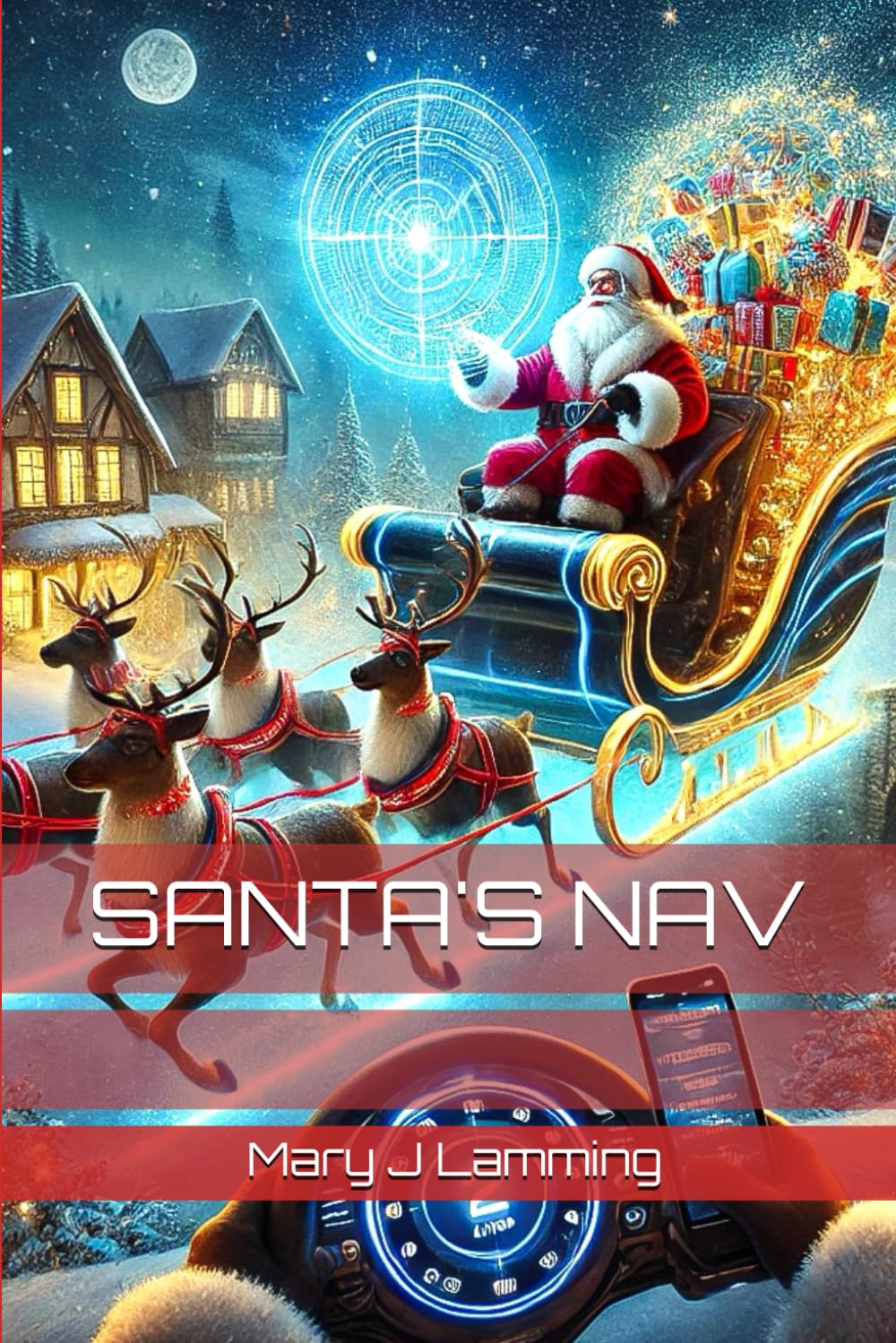 Santa's Nav: Follow Santa's new sleigh with his ups and downs as he circumnavigates the world.