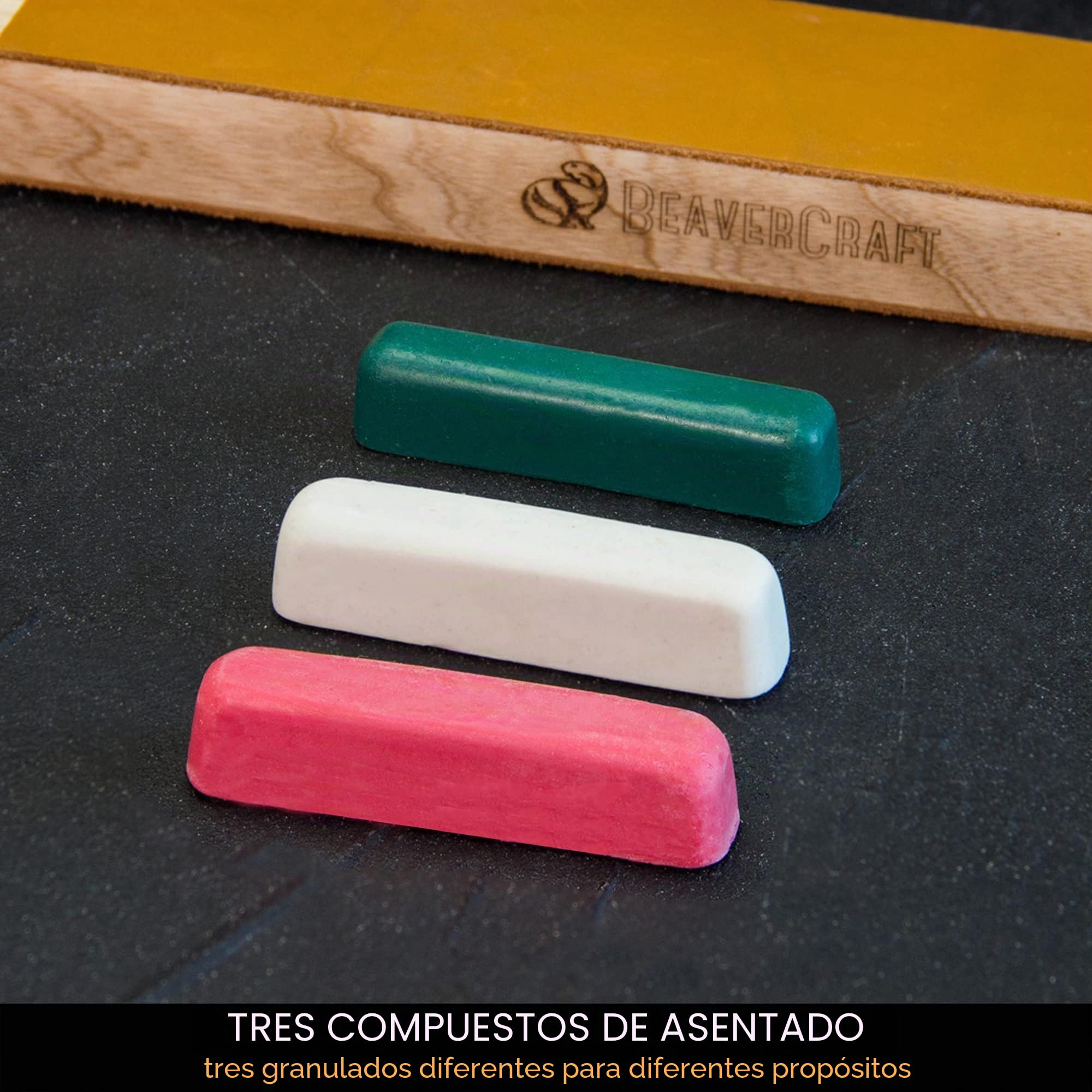 BeaverCraft, Juego de Tallado de Madera de Lujo S50X -Juego de Cuchillos de Tallado de Cucharas de Madera - Juego de Tallado de Madera para Principiantes y Profesionales (marrón)